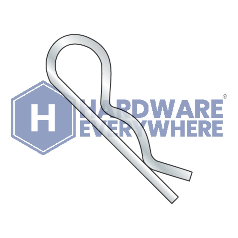 .08 x 9/16 HITCH PIN CLIPS / Steel / Zinc