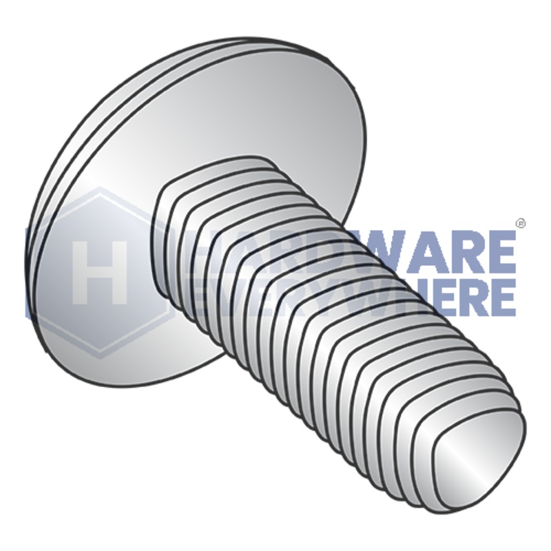 6-32 X 1/2 Thread Forming Screws / Phillips / Truss Head / 18-8 Stainless / Plain / Taptite Alternate