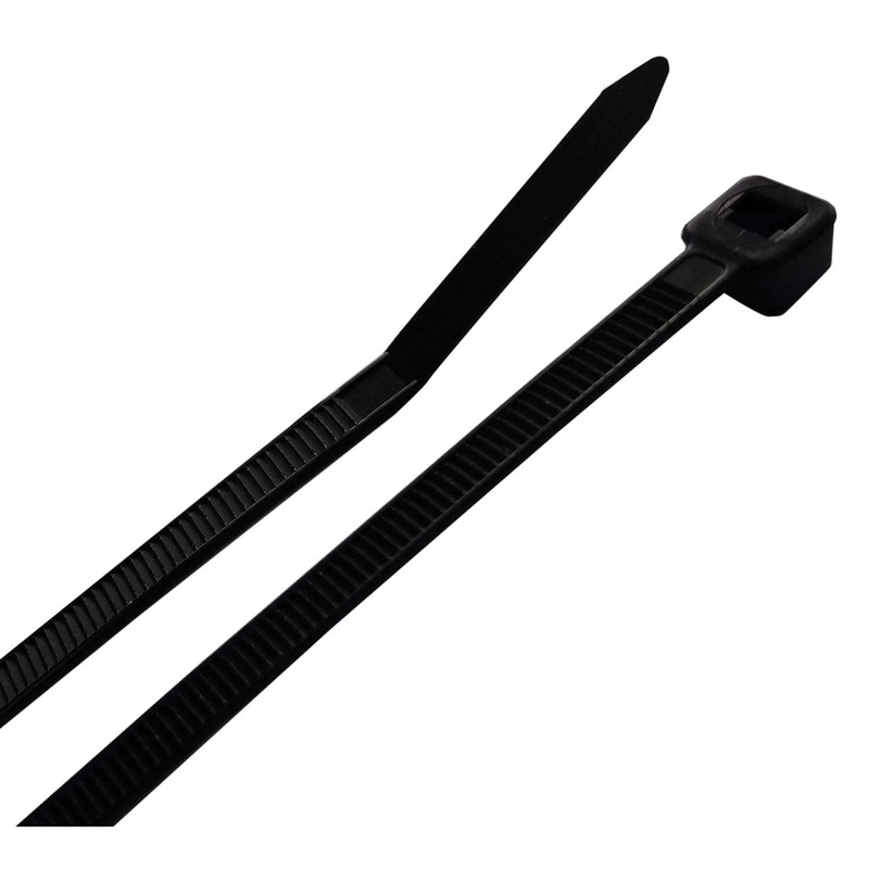 Steel Grip 75S-200-8-UVM Cable Tie, 1.97 in Dia Bundle, 75 lb Tensile Strength, 8 in L, Polypropylene