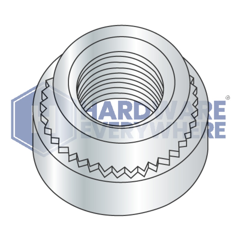 5/16-18-1 SELF CLINCHING NUTS / Steel / Zinc