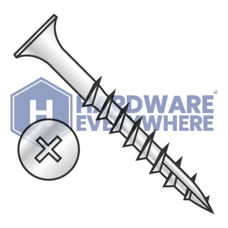 9 X 3 Deck Screws / Phillips / Bugle Head / Steel / Dacrotized / Type 17