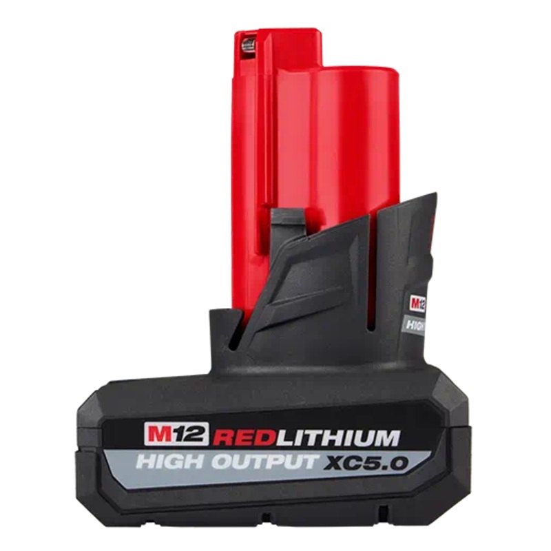 (2) MILWAUKEE M12 REDLITHIUM HIGH OUTPUT XC5.0 Battery