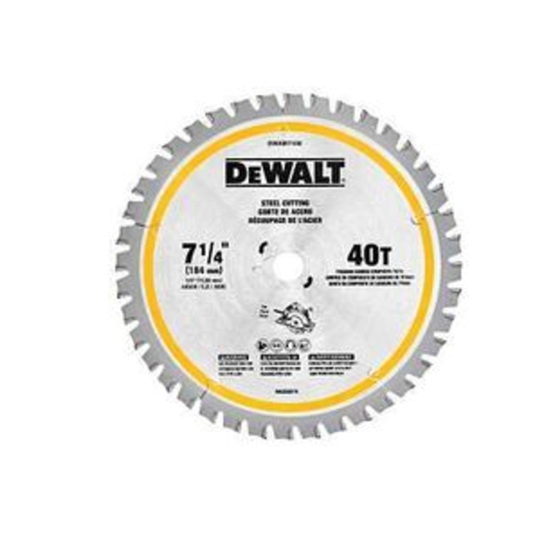 DEWALT 7-1/4In 40T Metal Saw Blade