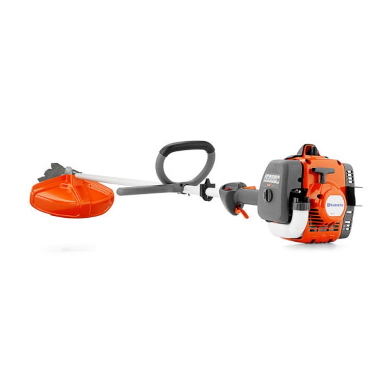 Husqvarna 122RJ Brushcutter, Multi-Purpose Gas Brush Cutter Tool with String Trimmer Head and Grass Blade, Includes Adjustable Harness for Additional Support, 970732503