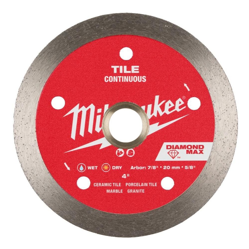 MILWAUKEE DIAMOND MAX Continuous Tile Blades