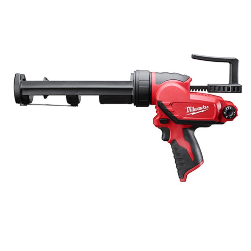 MILWAUKEE M12 10 oz. Caulk & Adhesive Gun (Tool Only) + FREE MILWAUKEE M12 REDLITHIUM XC3.0 Battery (2 PACK)