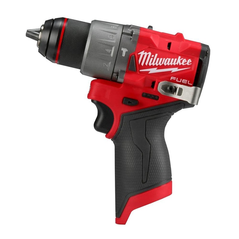MILWAUKEE M12 FUEL 1/2" Hammer Drill/Driver (Tool Only) + FREE MILWAUKEE M12 REDLITHIUM XC3.0 Battery (2 PACK)