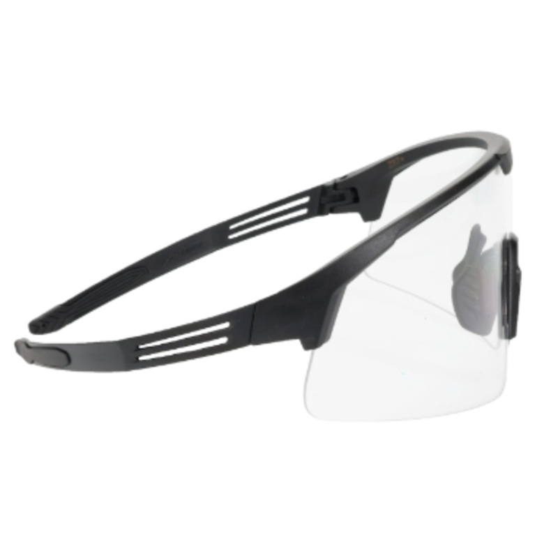 Site Boss Enhanced Coverage Half-Frame Safety Glasses, with Black Frame and Clear FogLess 3Sixty Lens Coating  250-41-0520