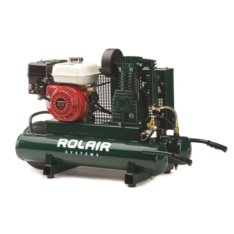 USED ROLAIR 4090HK17 5.5HP Wheeled Gas Air Compressor