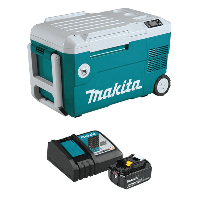 MAKITA 18V X2 LXT 12V/24V Cooler/Warmer + FREE 18V LXT Battery & Charger Starter Pack