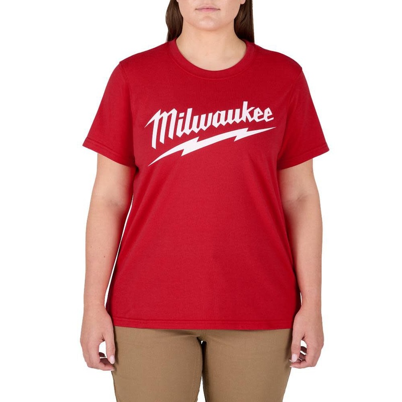 MILWAUKEE Women's GRIDIRON Short Sleeve Logo Tee