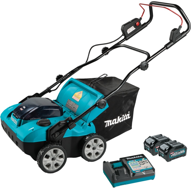 MAKITA 40V MAX XGT 15" Dethatcher / Scarifier Kit