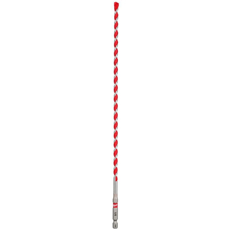 MILWAUKEE 12" Carbide Hammer Drill Bits w/ POWER TIP