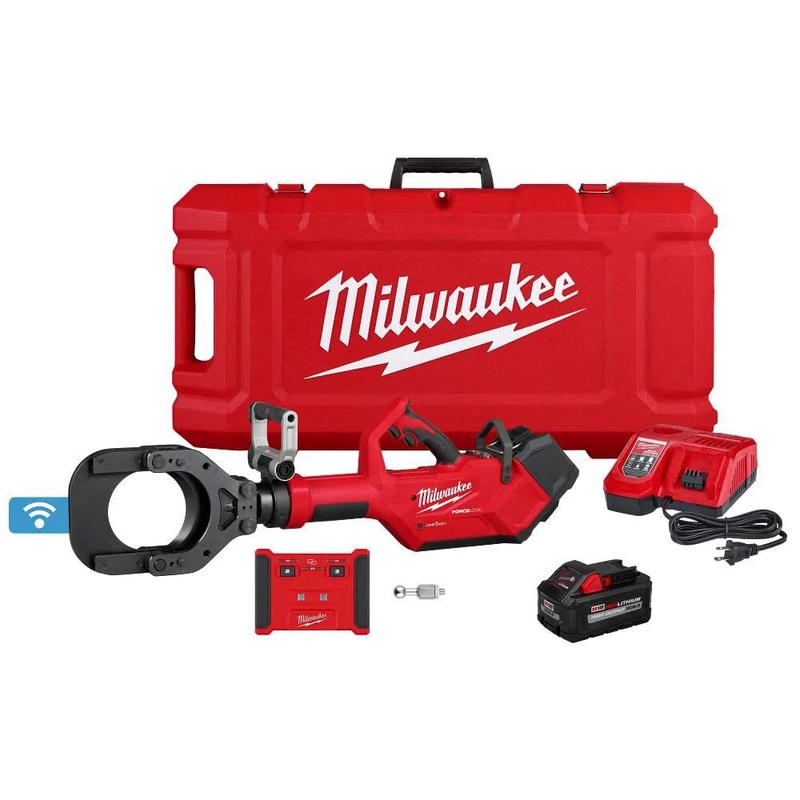 MILWAUKEE M18 FORCE LOGIC 5 Underground Cable Cutter w/ Wireless Remote Kit