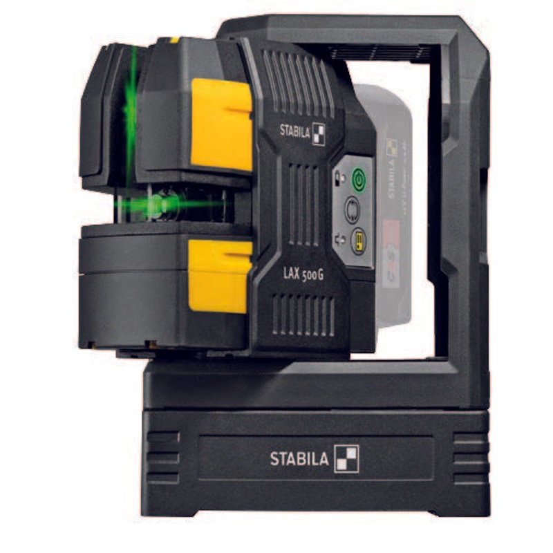 STABILA LAX 500 G CROSSLINE & PLUMB DOTS LASER 7PC KIT