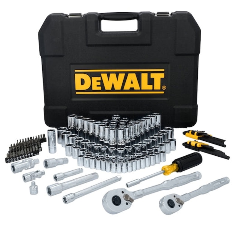 DEWALT TOUGHSERIES 182 pc. 3 Drive Mechanics Tool Set