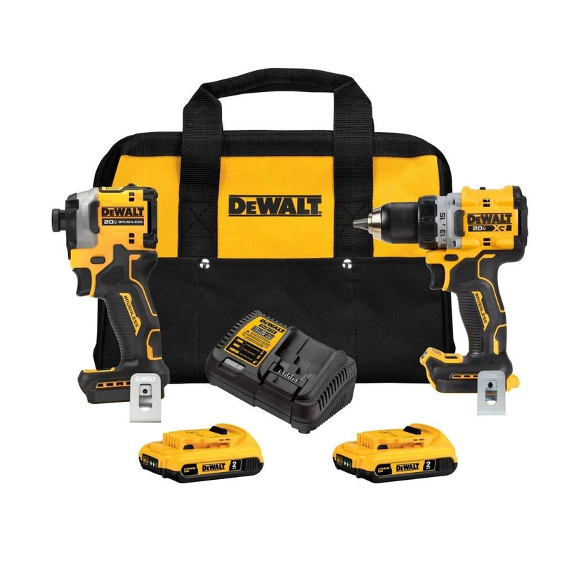 DEWALT 20V MAX* Cordless Brushless 2-Tool Combo Kit