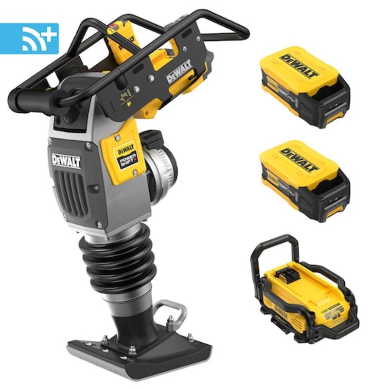 DEWALT POWERSHIFT 60 kg Class Rammer Kit