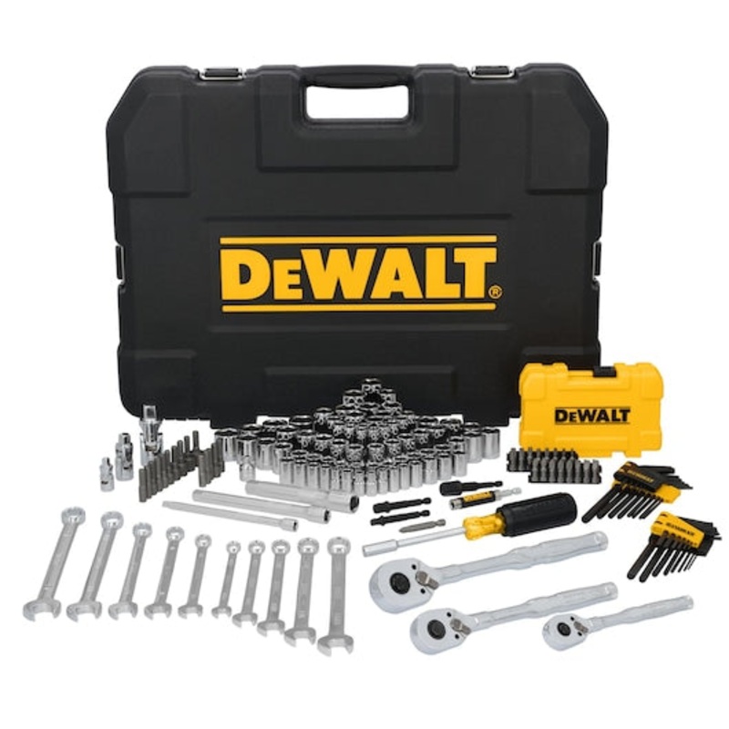 DEWALT TOUGHSERIES 155 pc. 3 Drive Mechanics Tool Set