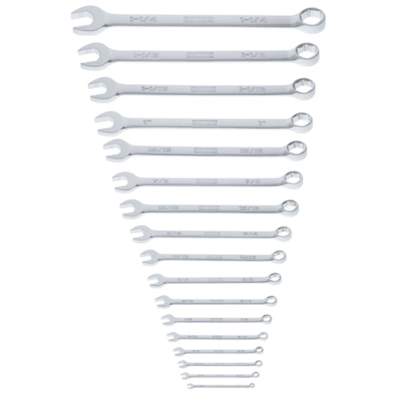 DEWALT TOUGHSERIES 17-Piece SAE Combination Wrench Set