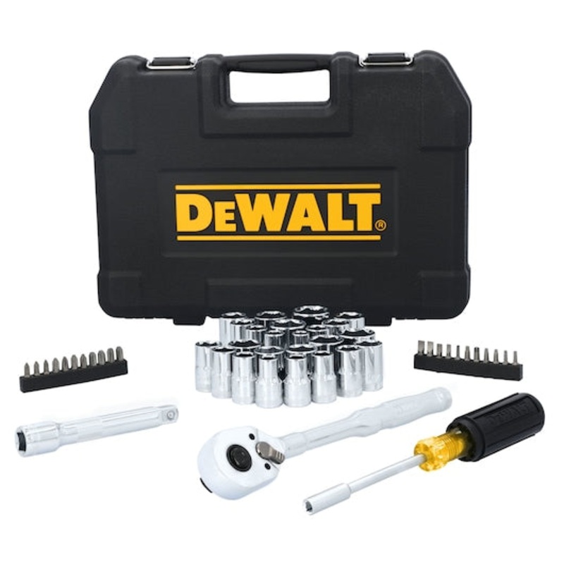 DEWALT TOUGHSERIES 49 pc. 1/2 in. Drive Mechanics Tool Set
