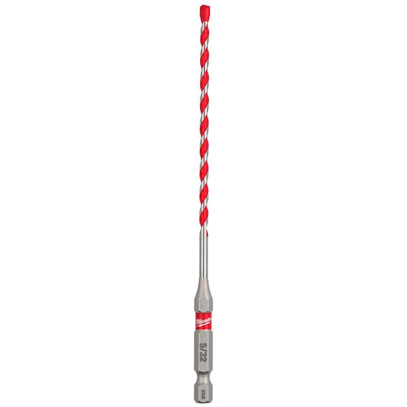 MILWAUKEE 6" Carbide Hammer Drill Bits w/ POWER TIP