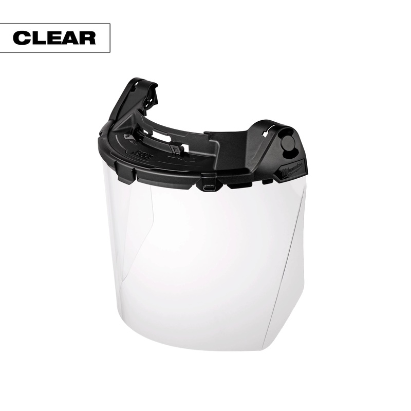 MILWAUKEE BOLT Task Full Face Shield - Clear Uncoated Lens