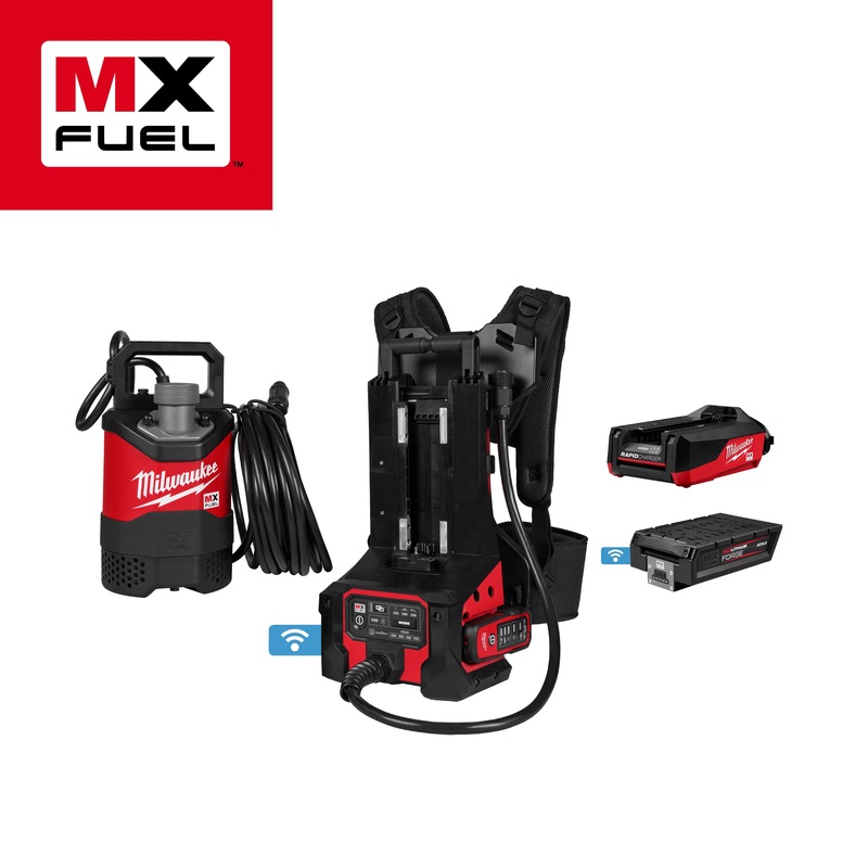 MILWAUKEE MX FUEL 1HP 2" Submersible Pump Kit
