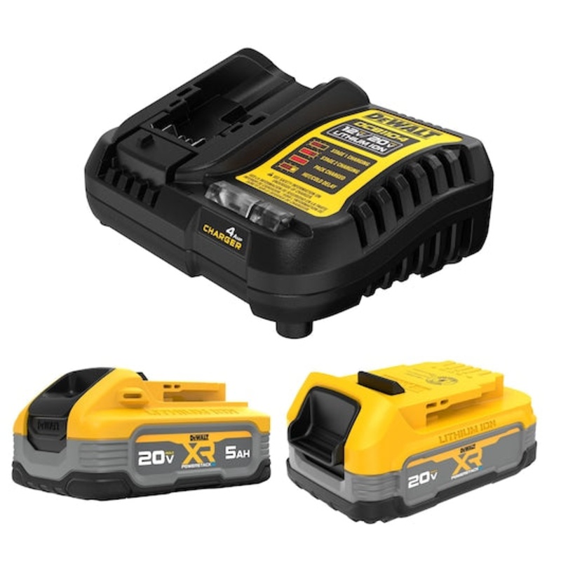DEWALT 20V MAX* XR POWERSTACK Battery 2- Pack