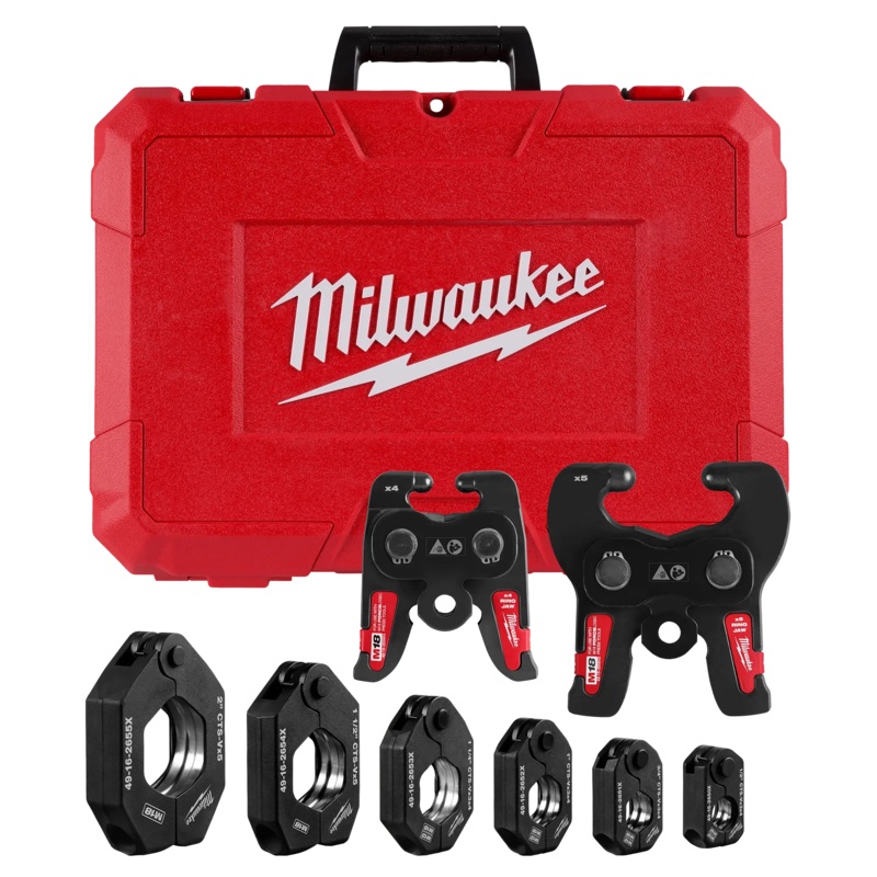 MILWAUKEE 1/2" - 2" CTS-V Pivoting Press Rings Kit