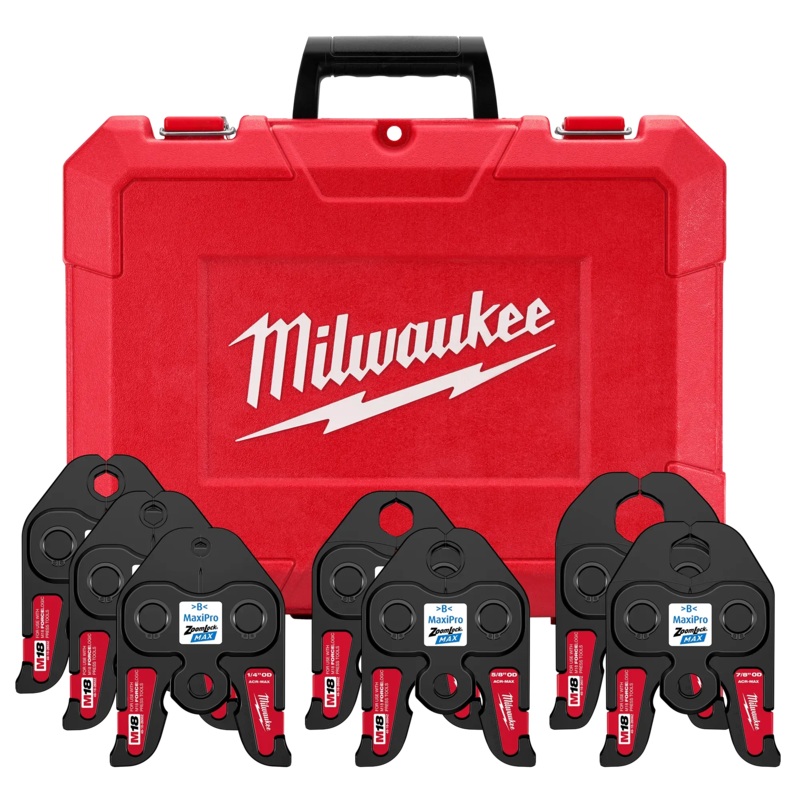 MILWAUKEE 1/4 - 1-1/8 ZOOMLOCK MAX Press Jaw Kit For M18 FORCE LOGIC Press Tools