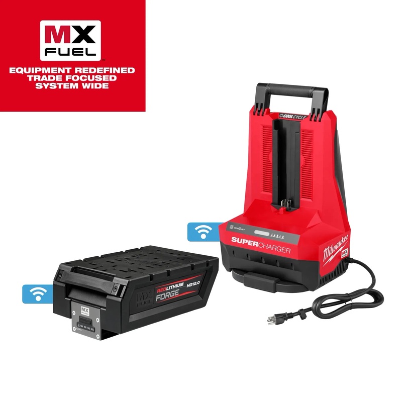 MILWAUKEE MX FUEL REDLITHIUM FORGE HD12.0 Battery/Super Charger Expansion Kit