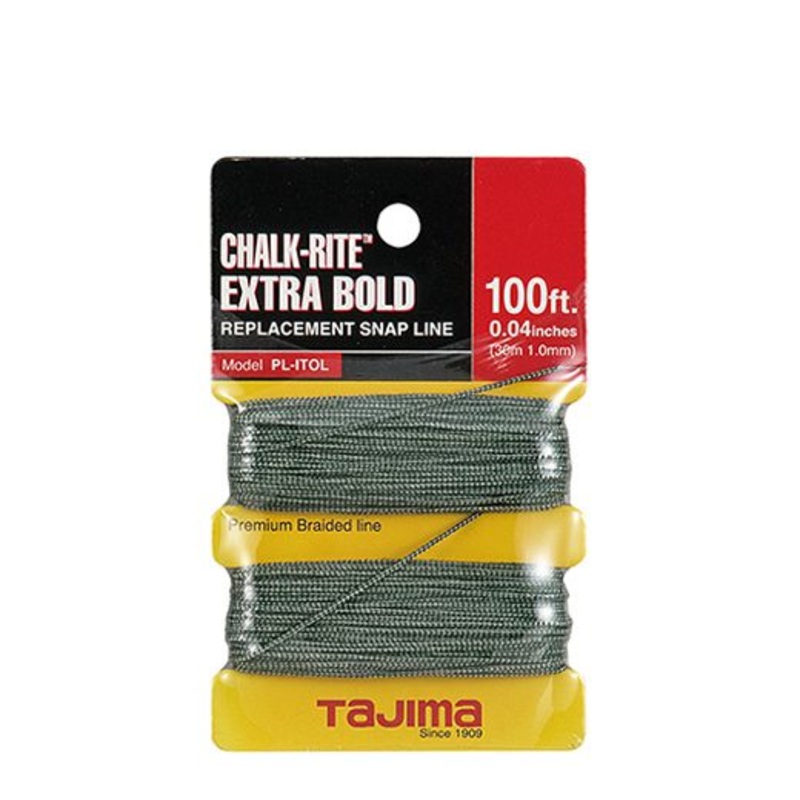 TAJIMA 100' CHALK-RITE Extra Bold Replacement Snap Line