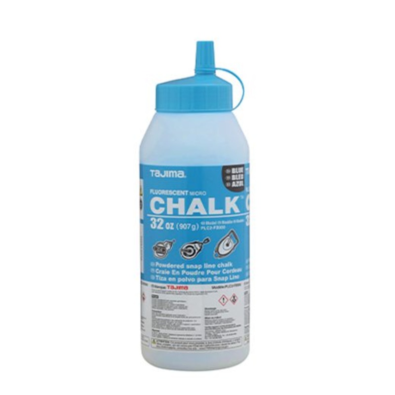 TAJIMA Blue Fluorescent Micro Chalk - 32 oz