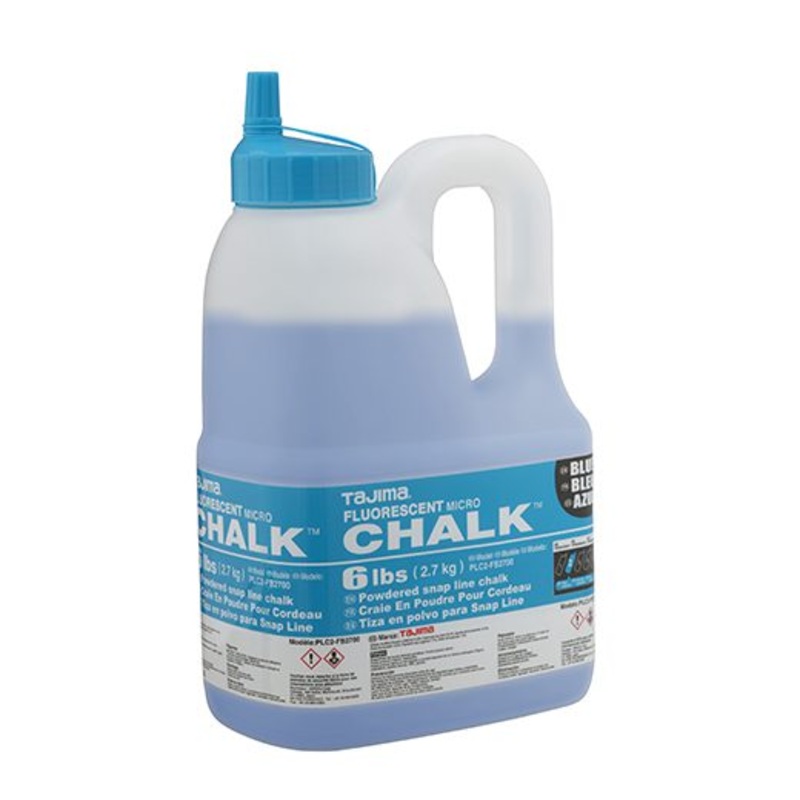 TAJIMA Blue Fluorescent Micro Chalk - 6 lbs