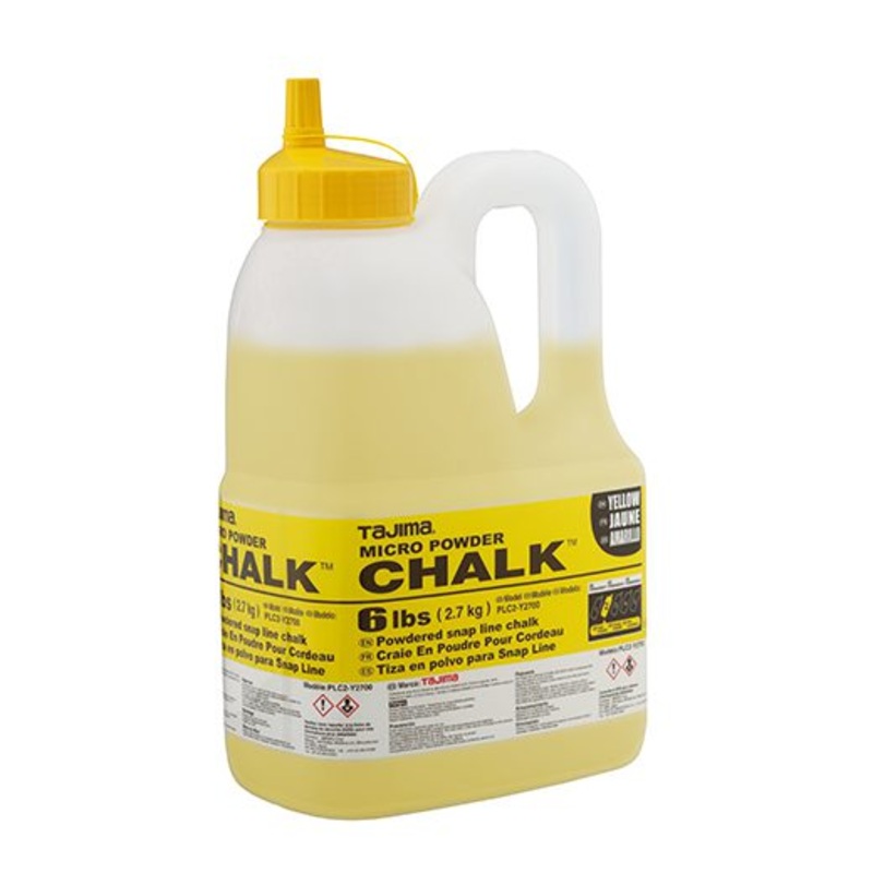 TAJIMA Yellow Micro Powder Chalk - 6 lbs