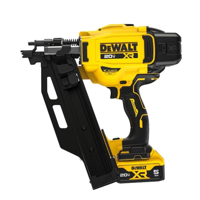 DEWALT 20V MAX* XR Brushless Cordless 21 Plastic Collated Framing Nailer Kit