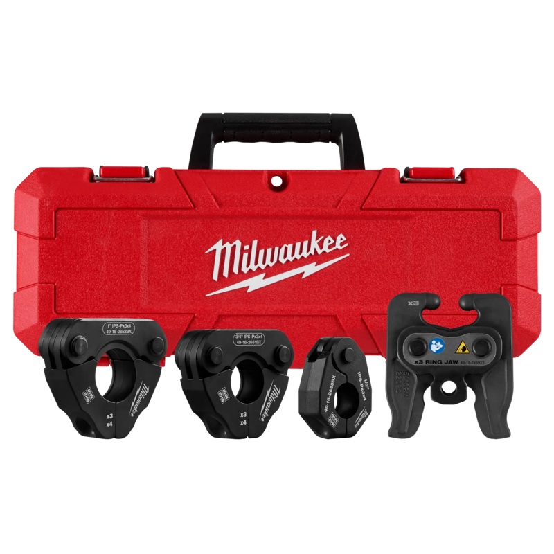 MILWAUKEE 1/2" - 1" IPS-P Pivoting Press Ring Kit