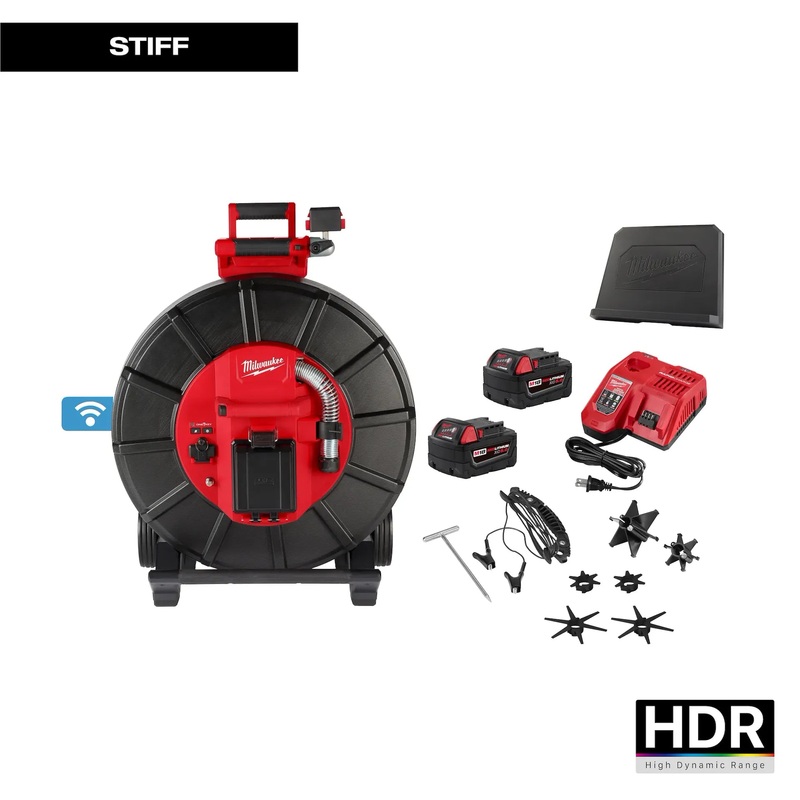 MILWAUKEE M18 325 Stiff Modular Pipeline Inspection System Kit