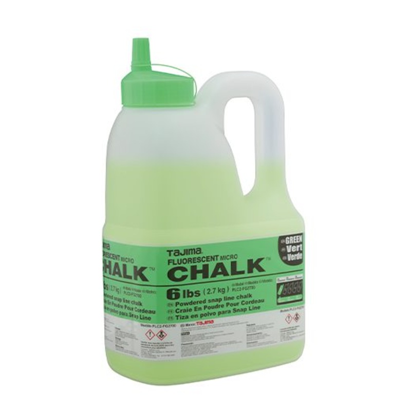 TAJIMA Green Fluorescent Micro Chalk - 6 lbs