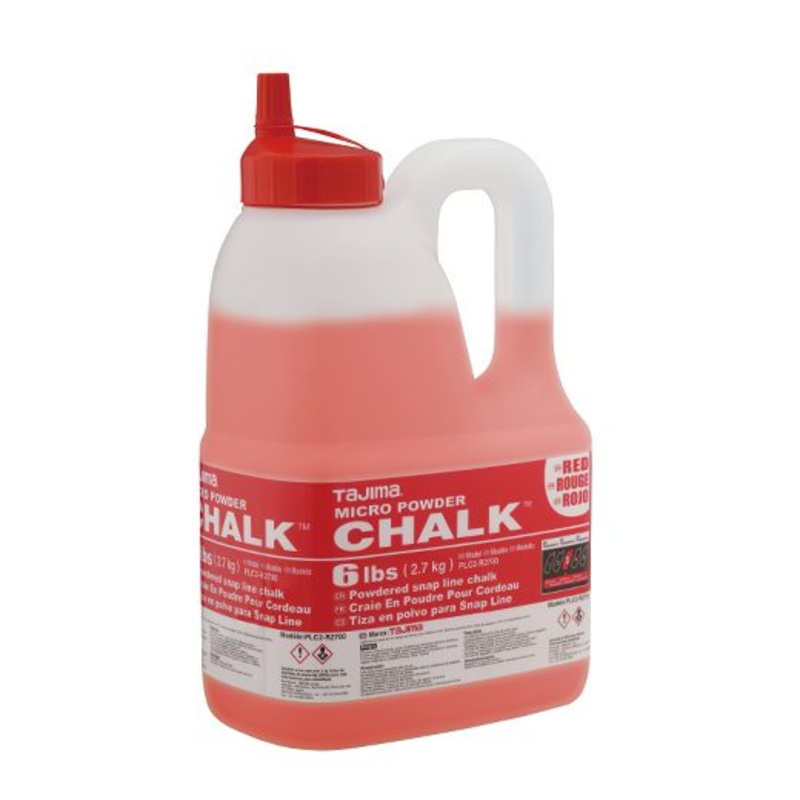 TAJIMA Red Micro Powder Chalk - 6 lbs