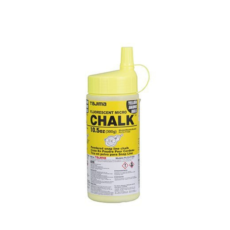 TAJIMA Yellow Fluorescent Micro Chalk - 10.5 oz