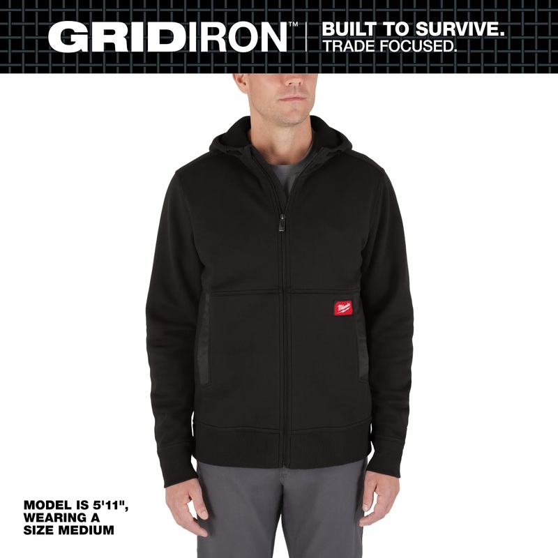 MILWAUKEE GRIDIRON Full-Zip Hoodie