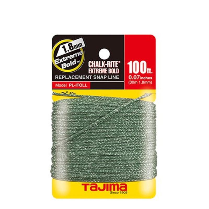 TAJIMA 100' CHALK-RITE Extreme Bold Replacement Snap Line