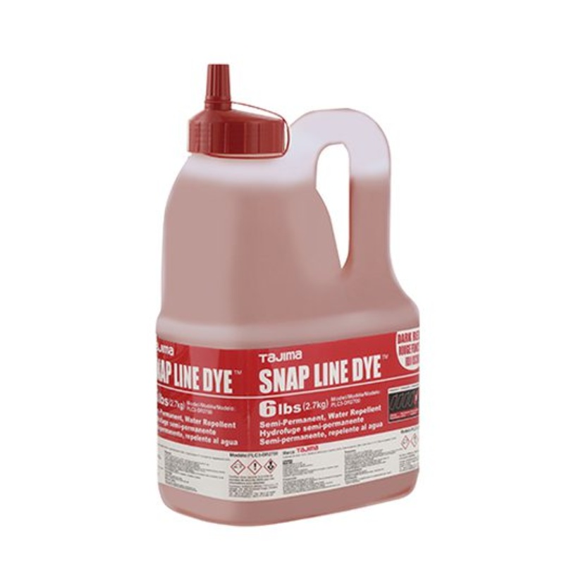 TAJIMA Dark Red Snap Line Dye - 6 lbs