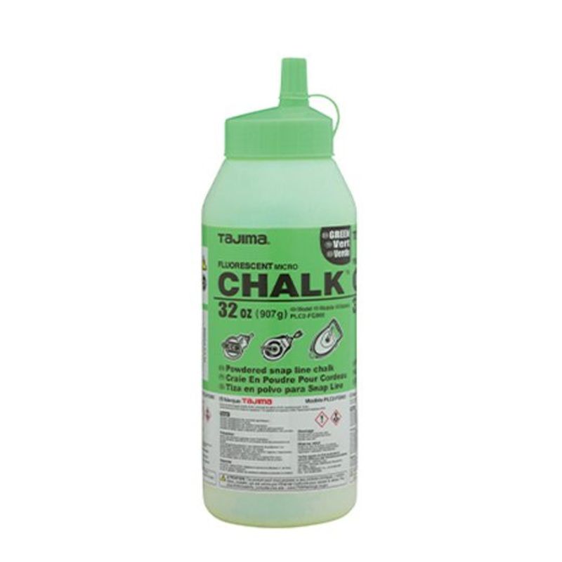 TAJIMA Green Fluorescent Micro Chalk - 32 oz