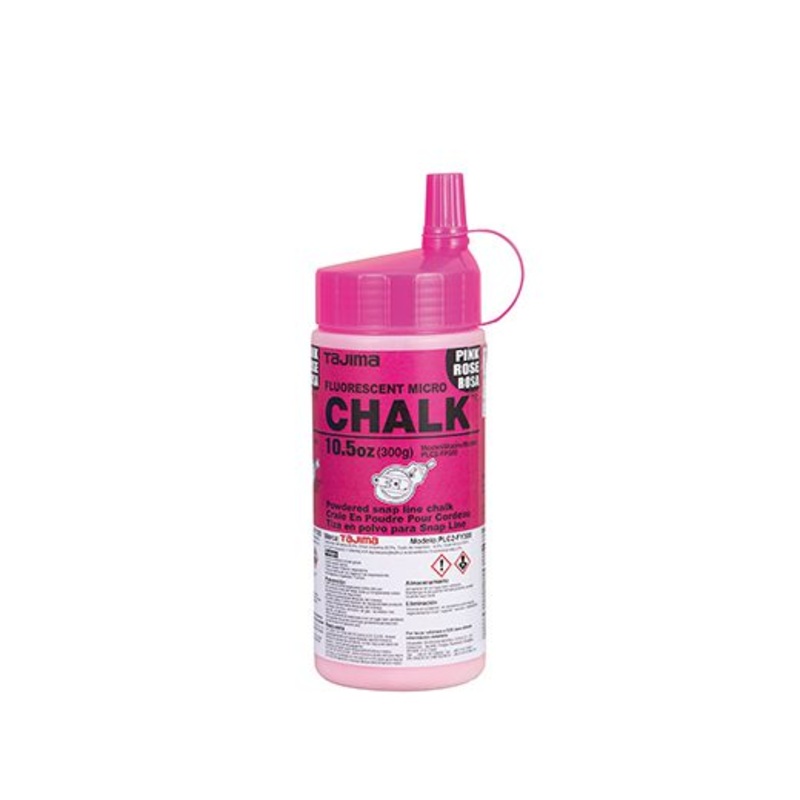 TAJIMA Pink Fluorescent Micro Chalk - 10.5 oz