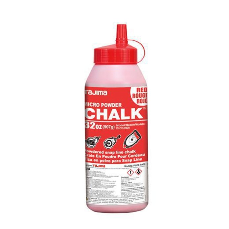 TAJIMA Red Micro Powder Chalk - 32 oz