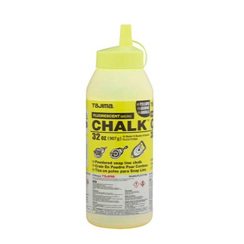 TAJIMA Yellow Fluorescent Micro Chalk - 32 oz