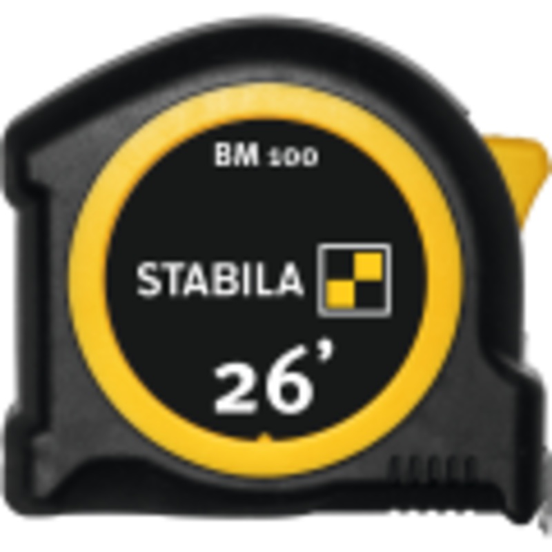 STABILA 26' Pocket Tape BM 100